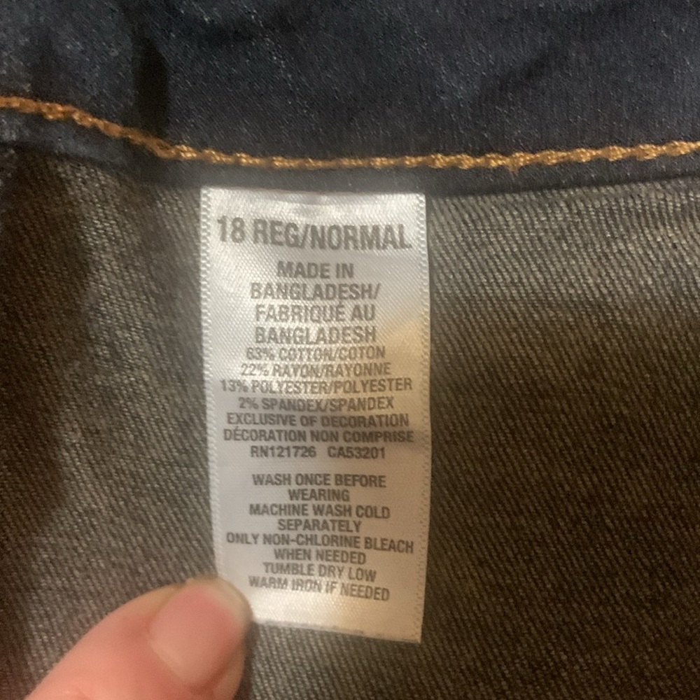 Juniors Aeropostale Jeggings size 18 - Picture 3 of 4